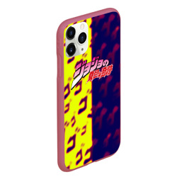 Чехол для iPhone 11 Pro Max матовый JoJo Bizarre Adventure night skin - фото 2