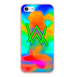 Чехол для iPhone 5/5S матовый Alan walker toxic music