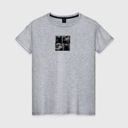 Постучись в мою дверь - Эда & Серкан – Женская футболка хлопок с принтом купить со скидкой в -20%