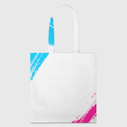 Шоппер 3D David Bowie neon gradient style - фото 2