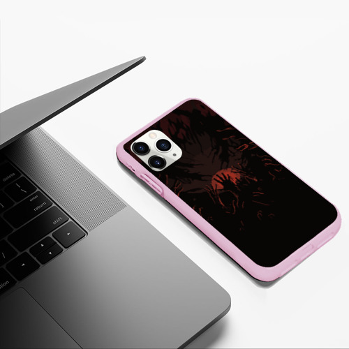 Чехол для iPhone 11 Pro Max матовый с принтом Руки зомби на закате, фото #5