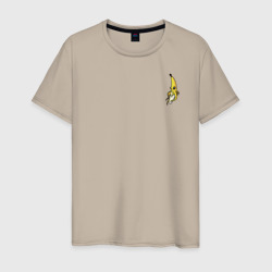 Осьминог банан – Мужская футболка хлопок с принтом купить со скидкой в -20%