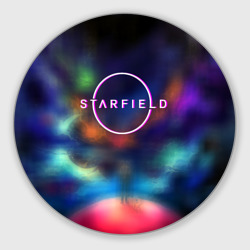 Круглый коврик для мышки Starfield xbox