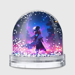 Игрушка Снежный шар Шогун Райден - Геншин Импакт