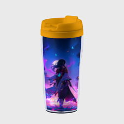 Термокружка-непроливайка Шогун Райден - Геншин Импакт