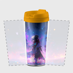 Термокружка-непроливайка Шогун Райден - Геншин Импакт - фото 2