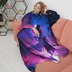 Плед с рукавами Шогун Райден - Геншин Импакт - фото 2