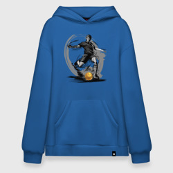 Худи SuperOversize хлопок Золотой мяч футболиста