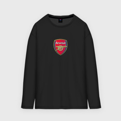 Женский лонгслив oversize хлопок Arsenal fc sport club