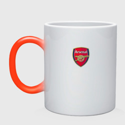 Кружка хамелеон Arsenal fc sport club