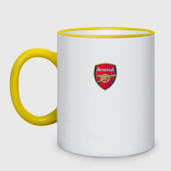 Кружка двухцветная Arsenal fc sport club