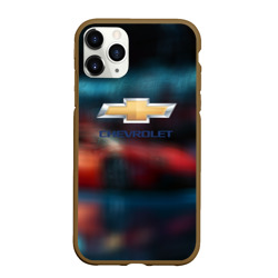 Чехол для iPhone 11 Pro Max матовый Chevrolet sport