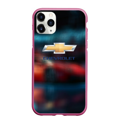 Чехол для iPhone 11 Pro Max матовый Chevrolet sport