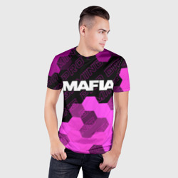 Мужская футболка 3D Slim Mafia pro gaming: символ сверху - фото 2