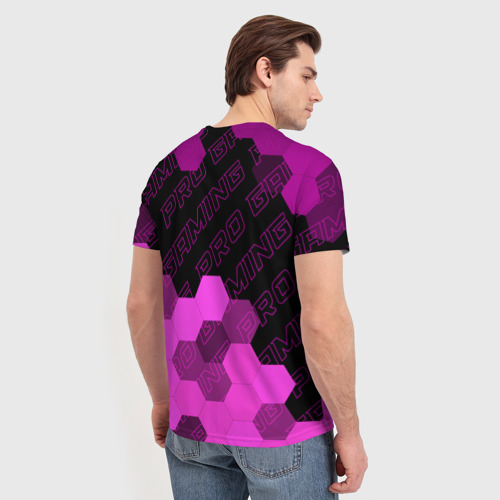 Мужская футболка 3D Mafia pro gaming: символ сверху, цвет 3D печать - фото 4