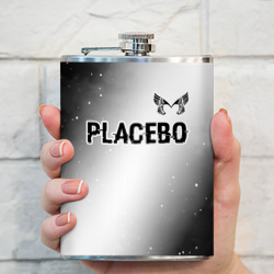 Фляга Placebo glitch на светлом фоне: символ сверху - фото 2