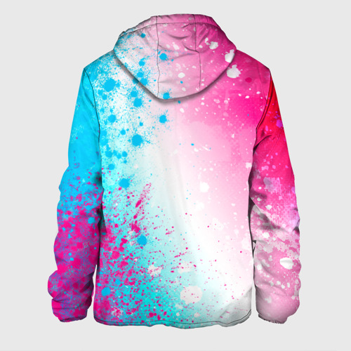 Мужская куртка 3D My Chemical Romance neon gradient style: по-вертикали, цвет 3D печать - фото 2