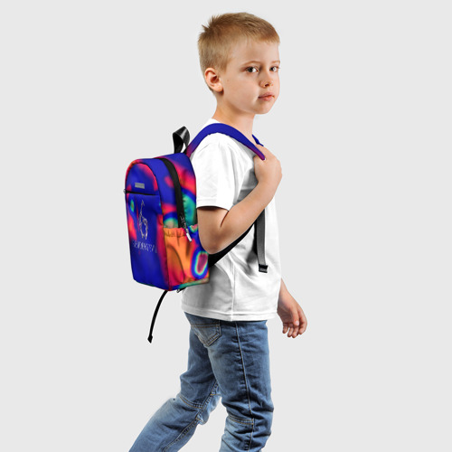 Детский рюкзак 3D с принтом Обитель зла 6 Раккун сити, вид сзади #1