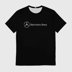 Мужская футболка 3D Mercedes benz sport germany