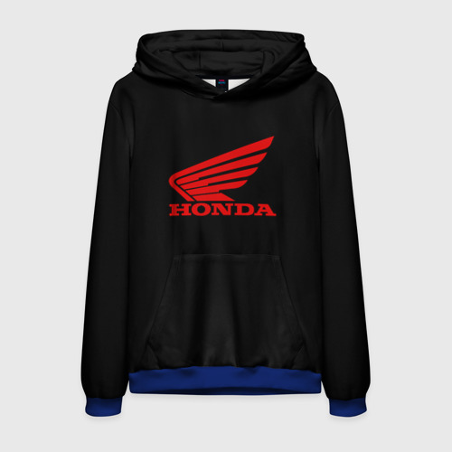 Мужская толстовка 3D Honda sportcar, цвет синий