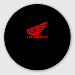 Круглый коврик для мышки Honda sportcar