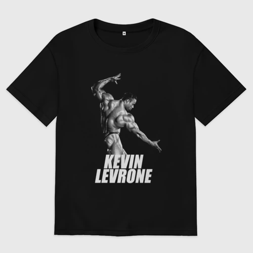 Мужская футболка хлопок Oversize Kevin L