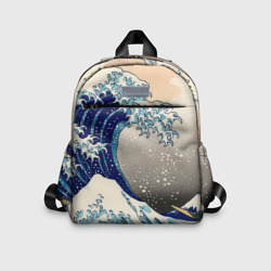 Детский рюкзак 3D Великая волна от Канагава
