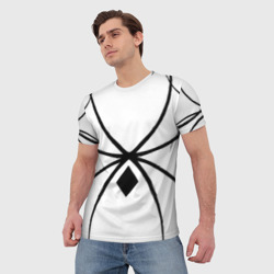 Мужская футболка 3D Пауки узор - фото 2