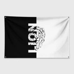 Флаг-баннер Лев - царь зверей