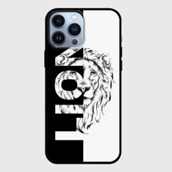 Чехол для iPhone 13 Pro Max Лев - царь зверей