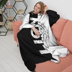 Плед с рукавами Лев - царь зверей - фото 2