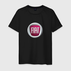 Fiat  Italy – Мужская футболка хлопок с принтом купить со скидкой в -20%