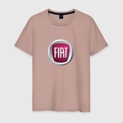 Мужская футболка хлопок Fiat  Italy