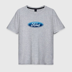 Мужская футболка хлопок Oversize Ford usa auto brend