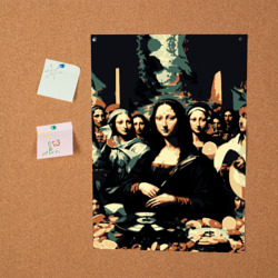 Постер Мона Лиза ai art party - фото 2
