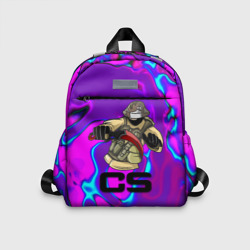 Детский рюкзак 3D Cs go neon skin