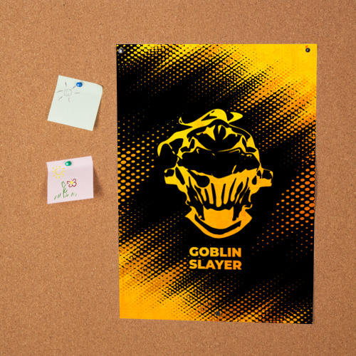 Постер Goblin Slayer - gold gradient - фото 2
