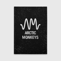 Обложка для автодокументов Arctic Monkeys glitch на темном фоне