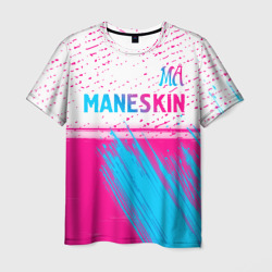 Maneskin neon gradient style: символ сверху – Мужская футболка 3D с принтом купить со скидкой в -26%