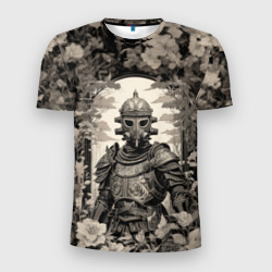Мужская футболка 3D Slim Стальной рыцарь  