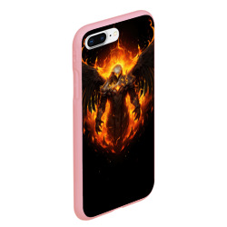 Чехол для iPhone 7Plus/8 Plus матовый Пламенный Бог Тот - фото 2