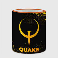 Кружка с полной запечаткой Quake - gold gradient - фото 2