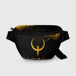 Поясная сумка 3D Quake - gold gradient