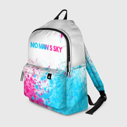 Рюкзак 3D No Man's Sky neon gradient style: символ сверху