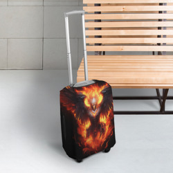 Чехол для чемодана 3D Стремительный Феникс - фото 2