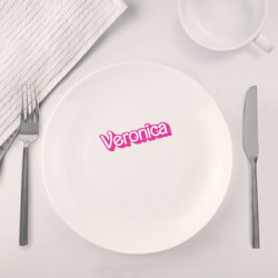 Набор: тарелка + кружка Veronica- retro Barbie style - фото 2