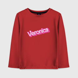 Детский лонгслив хлопок Veronica- retro Barbie style