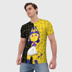 Мужская футболка 3D Cat Ankha - фото 2