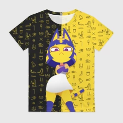Женская футболка 3D Cat Ankha