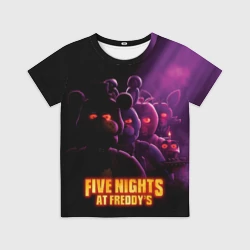 Детская футболка 3D Фредди и его друзья из фильма
